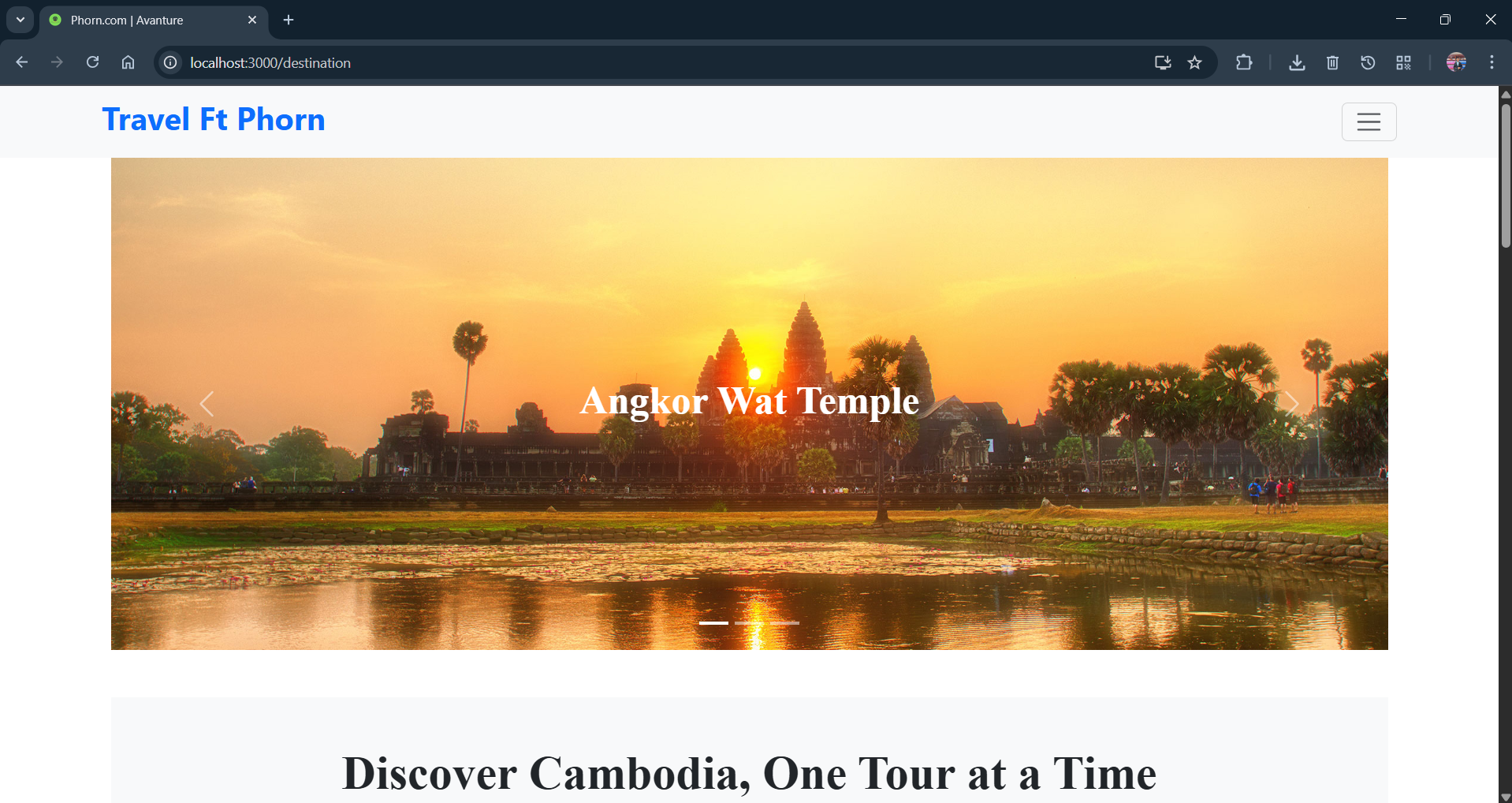 Camping website
